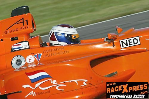 Jos Verstappen in actie op Lausitz!